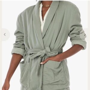 XiRENA Marlen Wrap Jacket In Sage Brush